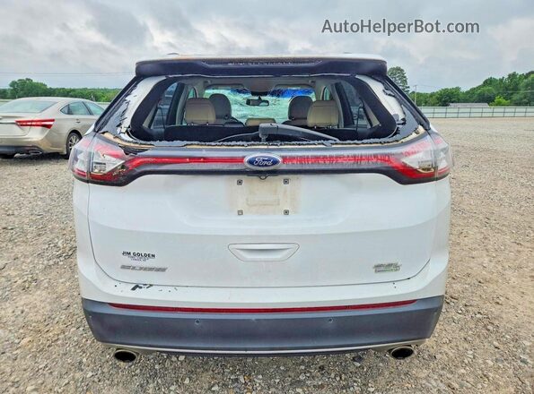2FMPK3J9XJBB11853 2018 FORD EDGE White Вид ззаду