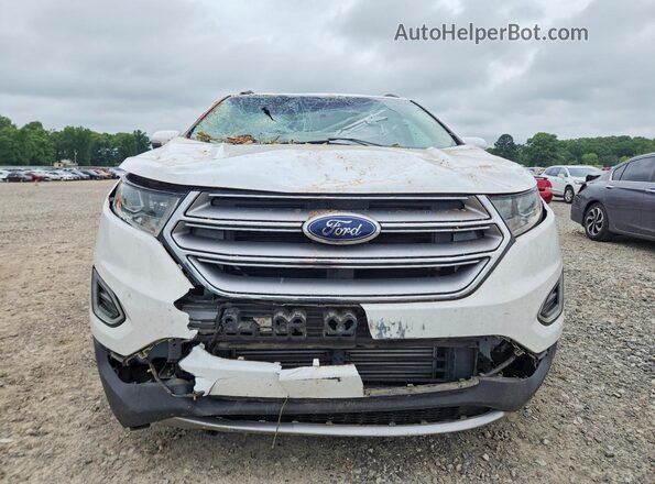 2FMPK3J9XJBB11853 2018 FORD EDGE White Вид спереду