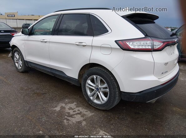 2FMPK3J9XJBB58896 2018 FORD EDGE Белый Задняя левая четверть