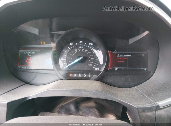 2FMPK3J9XJBB58896 2018 FORD EDGE Белый Вид задних сидений