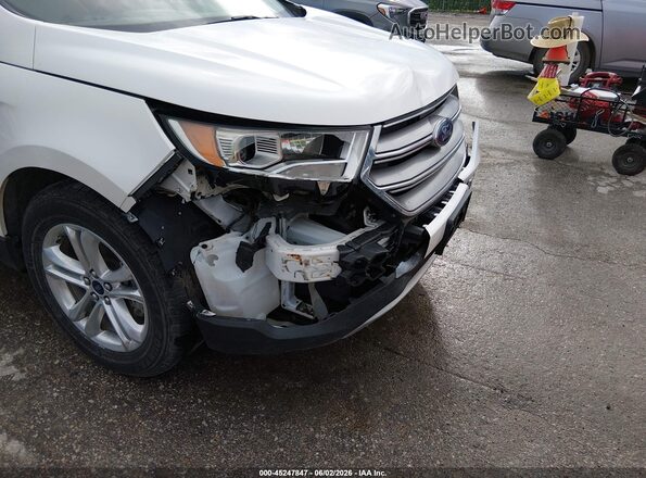 2FMPK3J9XJBB58896 2018 FORD EDGE Белый Вид задней части салона