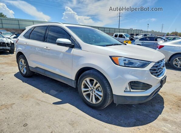 2FMPK3J9XKBB21784 2019 FORD EDGE Cream Przód prawy