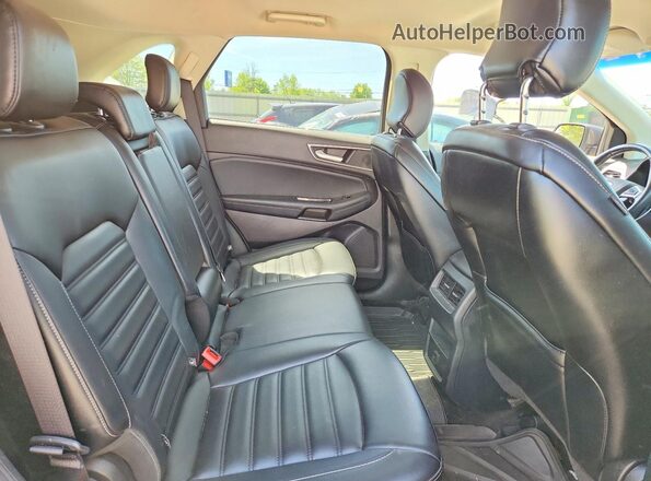 2FMPK3J9XKBB96758 2019 FORD EDGE Gray უკანა სალონის ხედი