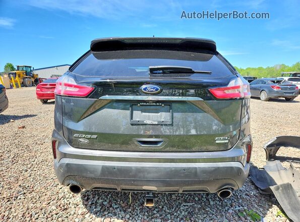 2FMPK3J9XKBB96758 2019 FORD EDGE Gray უკანა ხედი