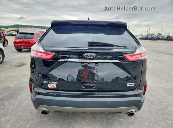 2FMPK3J9XKBC20153 2019 FORD EDGE Black Rear view