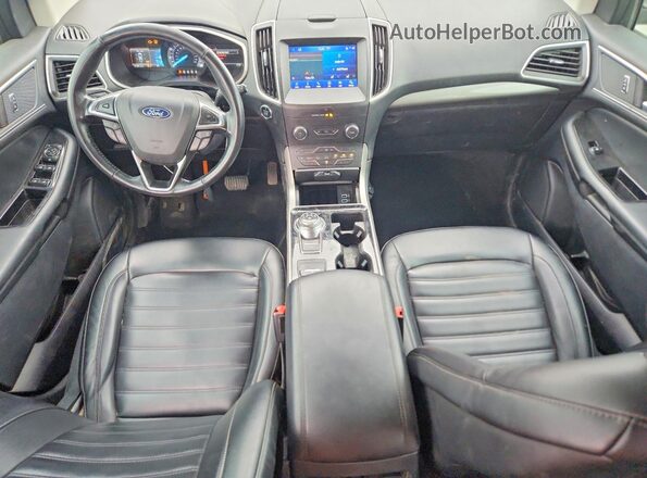 2FMPK3J9XKBC20153 2019 FORD EDGE Black Dashboard view