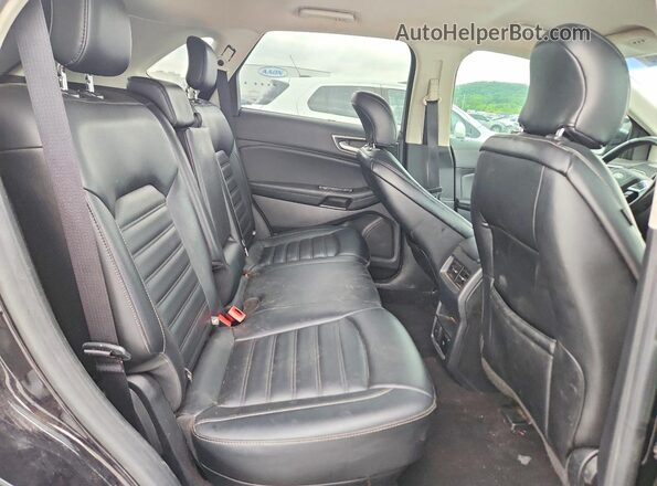 2FMPK3J9XKBC20153 2019 FORD EDGE Black Rear seats view