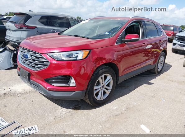 2FMPK3J9XLBA42343 2020 FORD EDGE Red Przód lewy