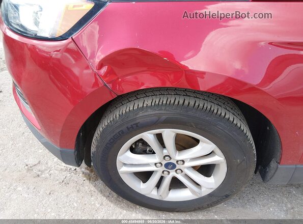 2FMPK3J9XLBA42343 2020 FORD EDGE Red Widok z przodu