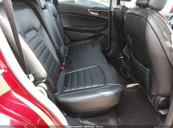2FMPK3J9XLBA42343 2020 FORD EDGE Red Widok naklejki z numerem VIN