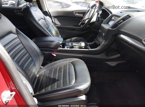 2FMPK3J9XLBA42343 2020 FORD EDGE Red Widok wnętrza z przodu