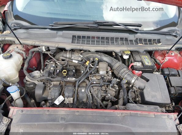 2FMPK3J9XLBA42343 2020 FORD EDGE Red Widok z tyłu
