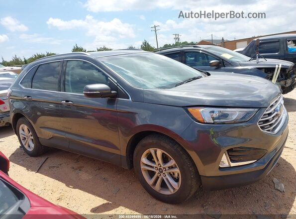 2FMPK3J9XLBB40451 2020 FORD EDGE Gray Rear interior view