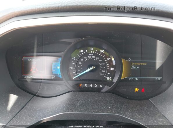 2FMPK3J9XLBB40451 2020 FORD EDGE Gray Rear seats view