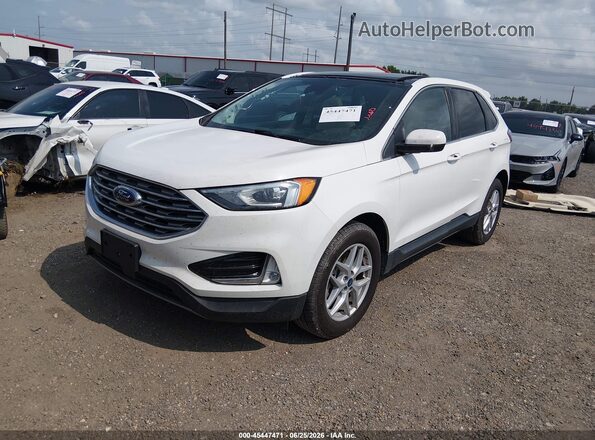 2FMPK3J9XMBA65607 2021 FORD EDGE White Front left