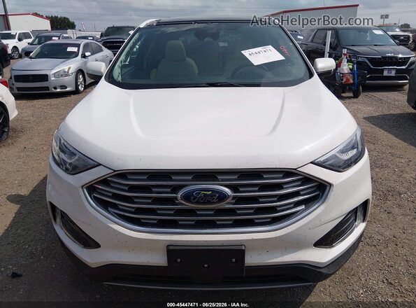 2FMPK3J9XMBA65607 2021 FORD EDGE White Rear interior view