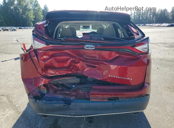 2FMPK3K80HBC36957 2017 FORD EDGE Красный 