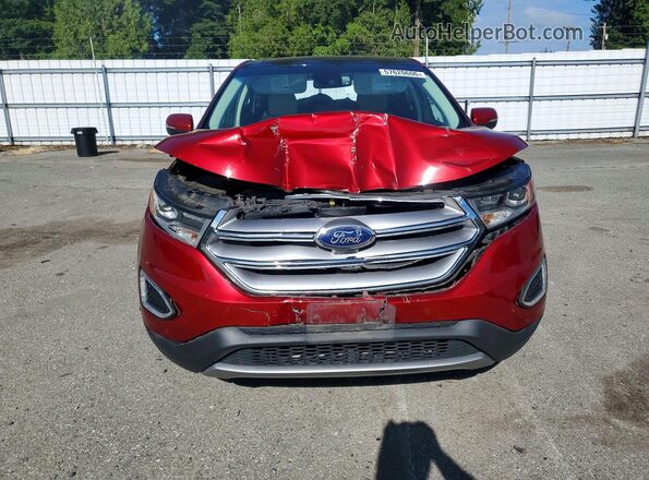 2FMPK3K80HBC36957 2017 FORD EDGE Красный 