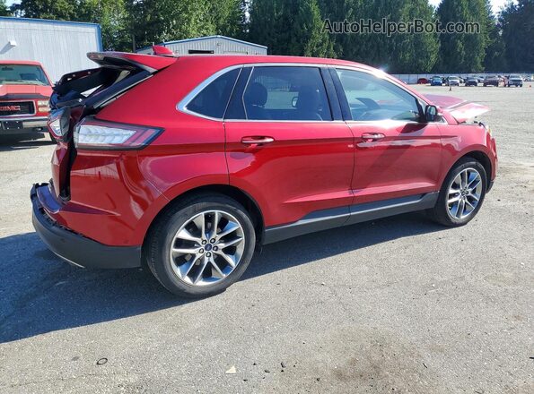 2FMPK3K80HBC36957 2017 FORD EDGE Красный 