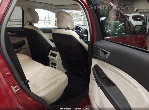 2FMPK3K81GBC49179 2016 FORD EDGE Red Vista de la etiqueta del VIN