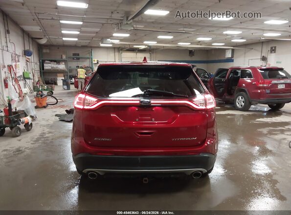 2FMPK3K81GBC49179 2016 FORD EDGE Red 