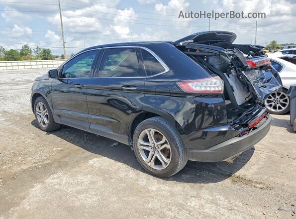2FMPK3K81JBC13578 2018 FORD EDGE Black Հետևի ձախ