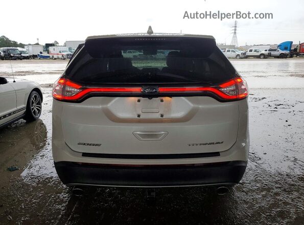 2FMPK3K82JBB38650 2018 FORD EDGE Белый Вид сзади