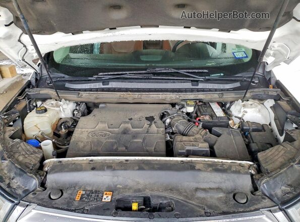 2FMPK3K82JBB38650 2018 FORD EDGE Белый Вид подкапотного пространства