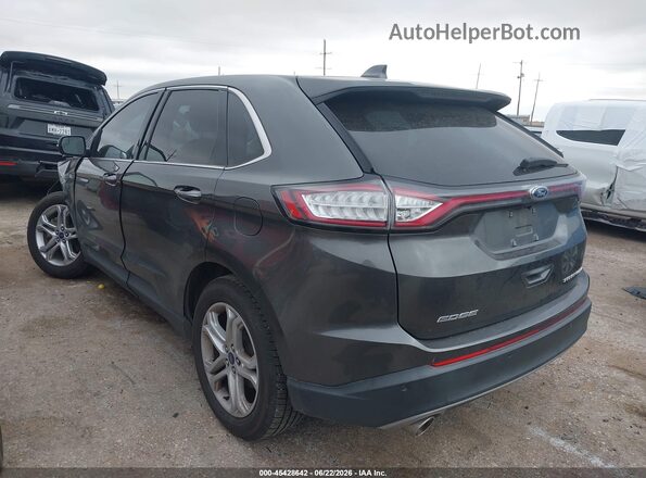 2FMPK3K82JBC15159 2018 FORD EDGE Gray Rear left