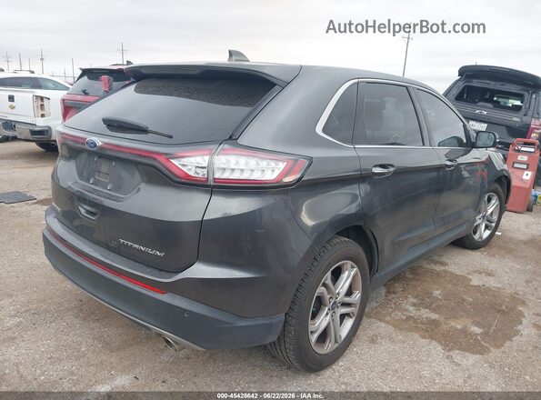 2FMPK3K82JBC15159 2018 FORD EDGE Gray Rear right