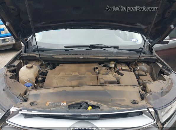 2FMPK3K82JBC15159 2018 FORD EDGE Gray Rear view