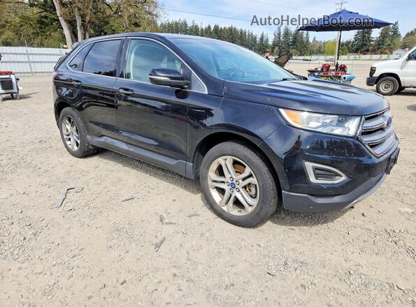 2FMPK3K82JBC33077 2018 FORD EDGE Black Առջևի աջ