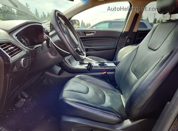 2FMPK3K82JBC33077 2018 FORD EDGE Black Սալոնի դիմացի տեսք