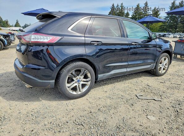 2FMPK3K82JBC33077 2018 FORD EDGE Black Հետևի աջ