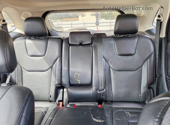 2FMPK3K82JBC33077 2018 FORD EDGE Black Հետևի նստատեղերի տեսք