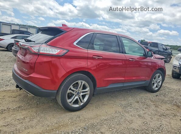 2FMPK3K83HBC51761 2017 FORD EDGE Red 