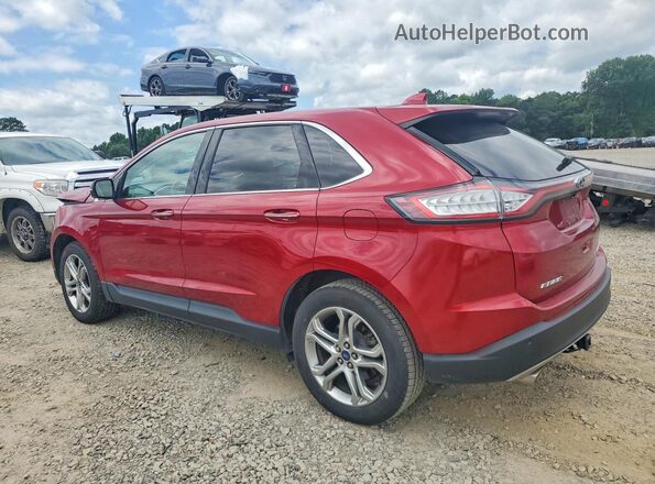 2FMPK3K83HBC51761 2017 FORD EDGE Red 