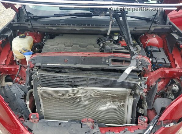 2FMPK3K83HBC51761 2017 FORD EDGE Red 