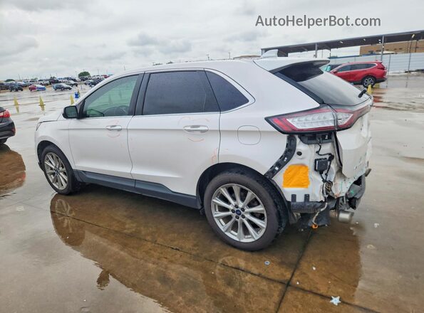 2FMPK3K86HBC44061 2017 FORD EDGE White Задня ліва чверть