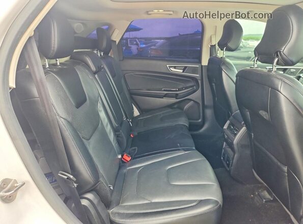 2FMPK3K86HBC44061 2017 FORD EDGE White Вид задніх сидінь