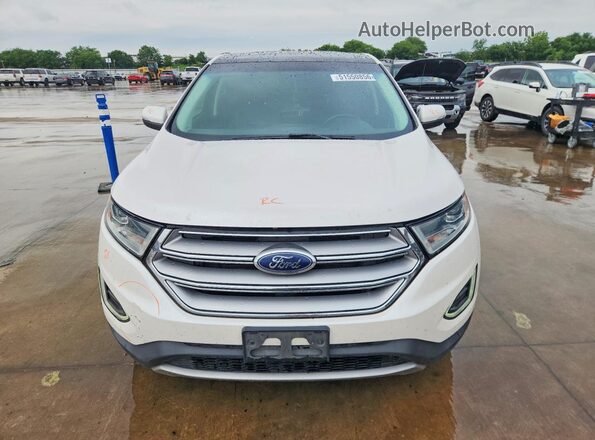 2FMPK3K86HBC44061 2017 FORD EDGE White Вид спереду