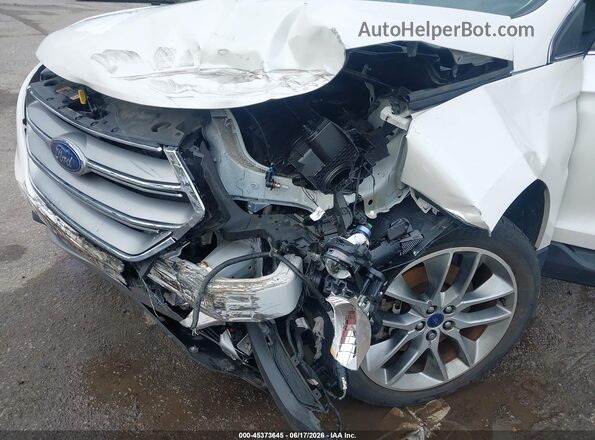 2FMPK3K87GBB17348 2016 FORD EDGE White Front view