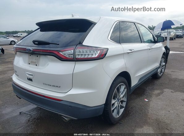 2FMPK3K87GBB17348 2016 FORD EDGE White Rear right