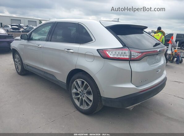 2FMPK3K87JBB86063 2018 FORD EDGE Silver Հետևի ձախ