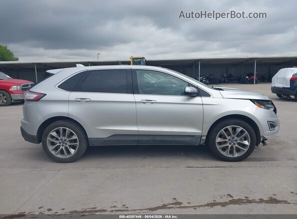 2FMPK3K87JBB86063 2018 FORD EDGE Silver Սալոնի հետևի տեսք