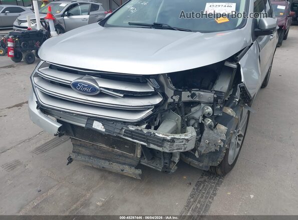 2FMPK3K87JBB86063 2018 FORD EDGE Silver Դիմացի տեսք