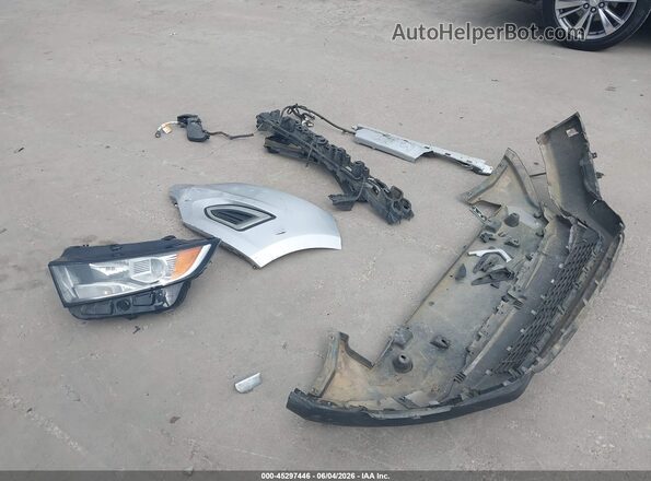 2FMPK3K87JBB86063 2018 FORD EDGE Silver Առջևի վահանակի տեսք