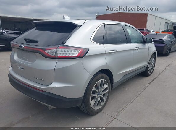 2FMPK3K87JBB86063 2018 FORD EDGE Silver Հետևի աջ