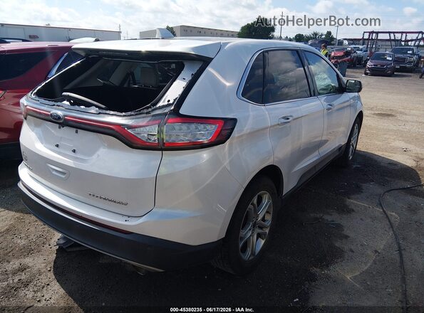 2FMPK3K87JBC06506 2018 FORD EDGE Белый Задняя правая четверть