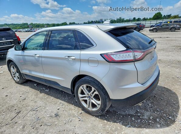 2FMPK3K90JBB42625 2018 FORD EDGE Silver Rear left